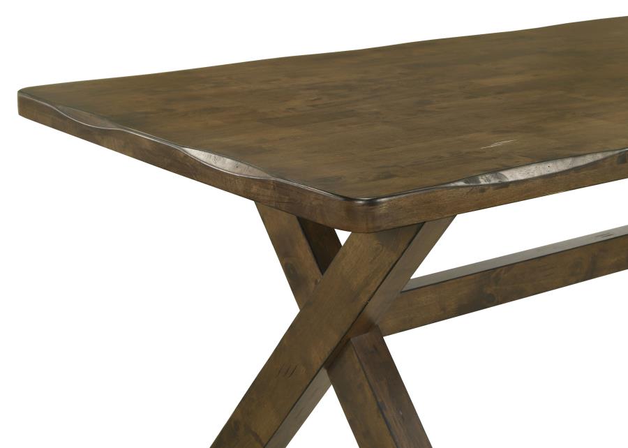 Alston Brown Dining Table - furniture place usa