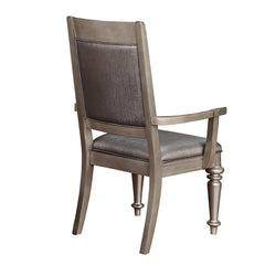 Bling Game Silver Arm Chair - furniture place usa