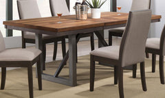 Spring Creek Brown Dining Table - furniture place usa