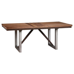 Spring Creek Brown Dining Table - furniture place usa