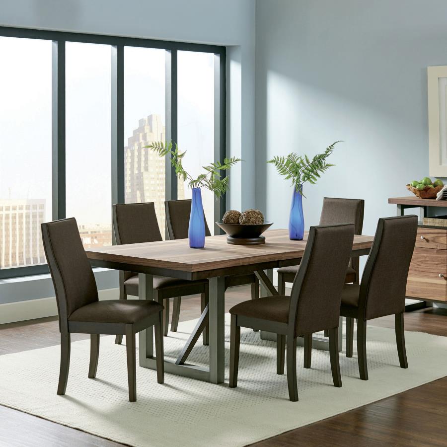 Spring Creek Brown Dining Table - furniture place usa