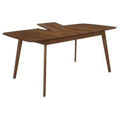 Redbridge Brown Butterfly Leaf Dining Table - furniture place usa