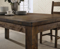 Coleman Brown Dining Table - furniture place usa