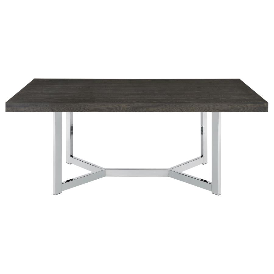 Benson Black Dining Table - furniture place usa