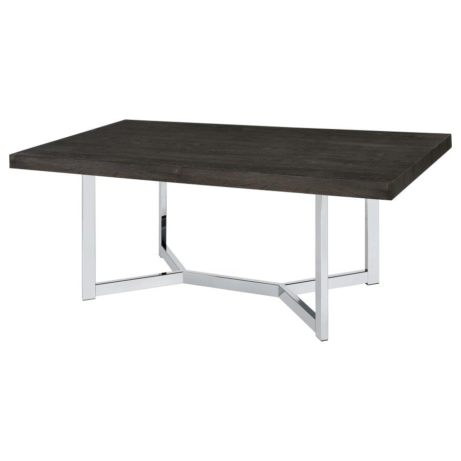 Benson Black Dining Table - furniture place usa