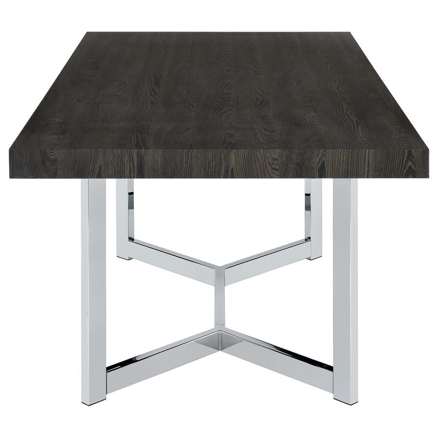 Benson Black Dining Table - furniture place usa