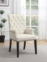 Alana Beige Arm Chair - furniture place usa