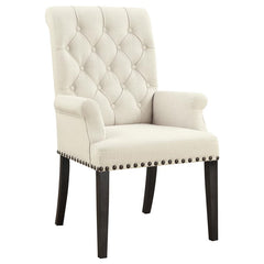 Alana Beige Arm Chair - furniture place usa