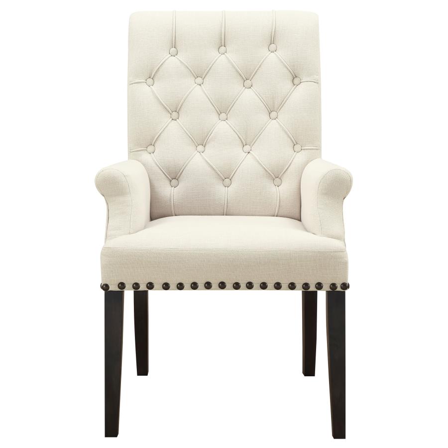 Alana Beige Arm Chair - furniture place usa