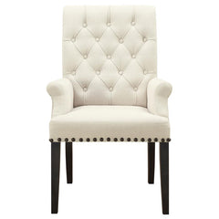 Alana Beige Arm Chair - furniture place usa