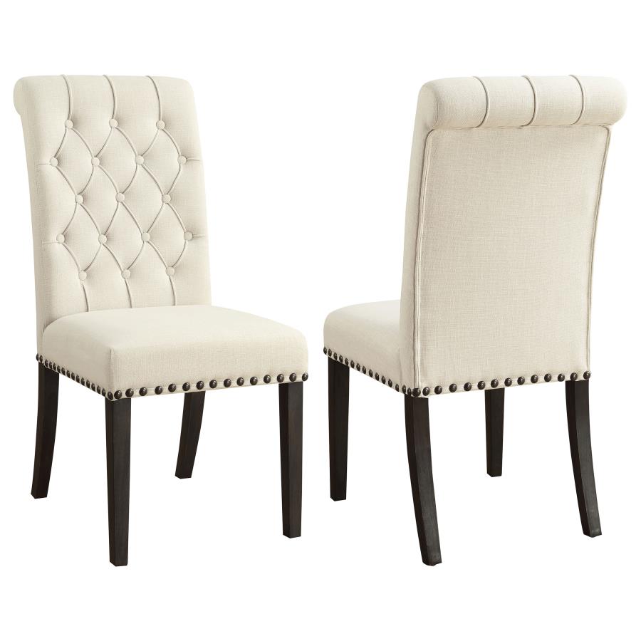 Alana Beige Side Chair - furniture place usa