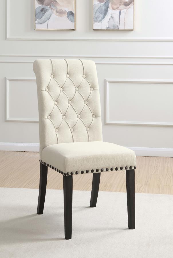 Alana Beige Side Chair - furniture place usa