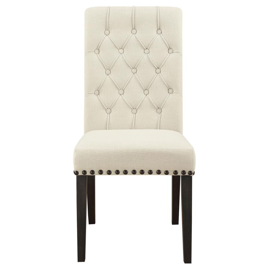 Alana Beige Side Chair - furniture place usa