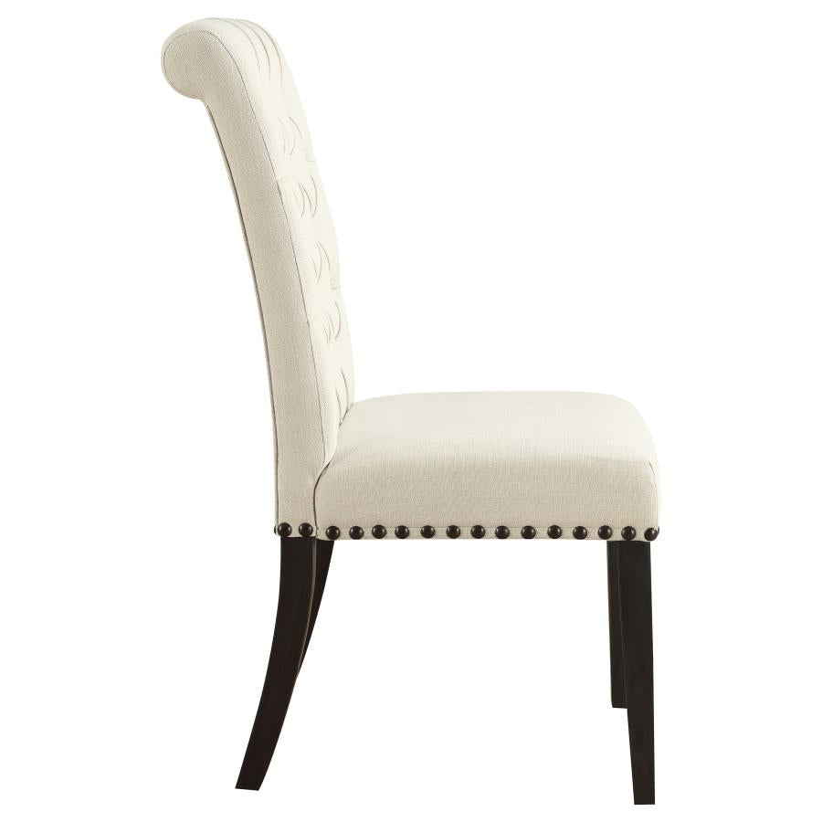 Alana Beige Side Chair - furniture place usa