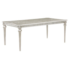 Evangeline Silver Dining Table - furniture place usa