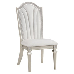 Evangeline Ivory Side Chair - furniture place usa