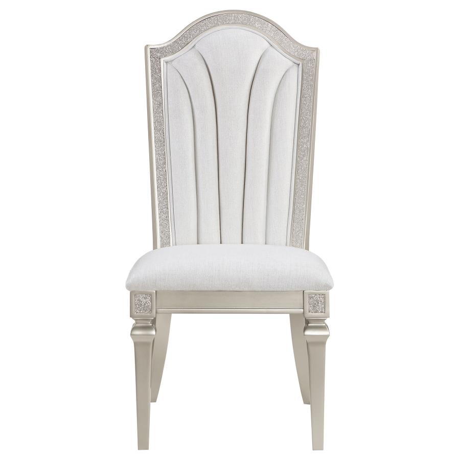 Evangeline Ivory Side Chair - furniture place usa