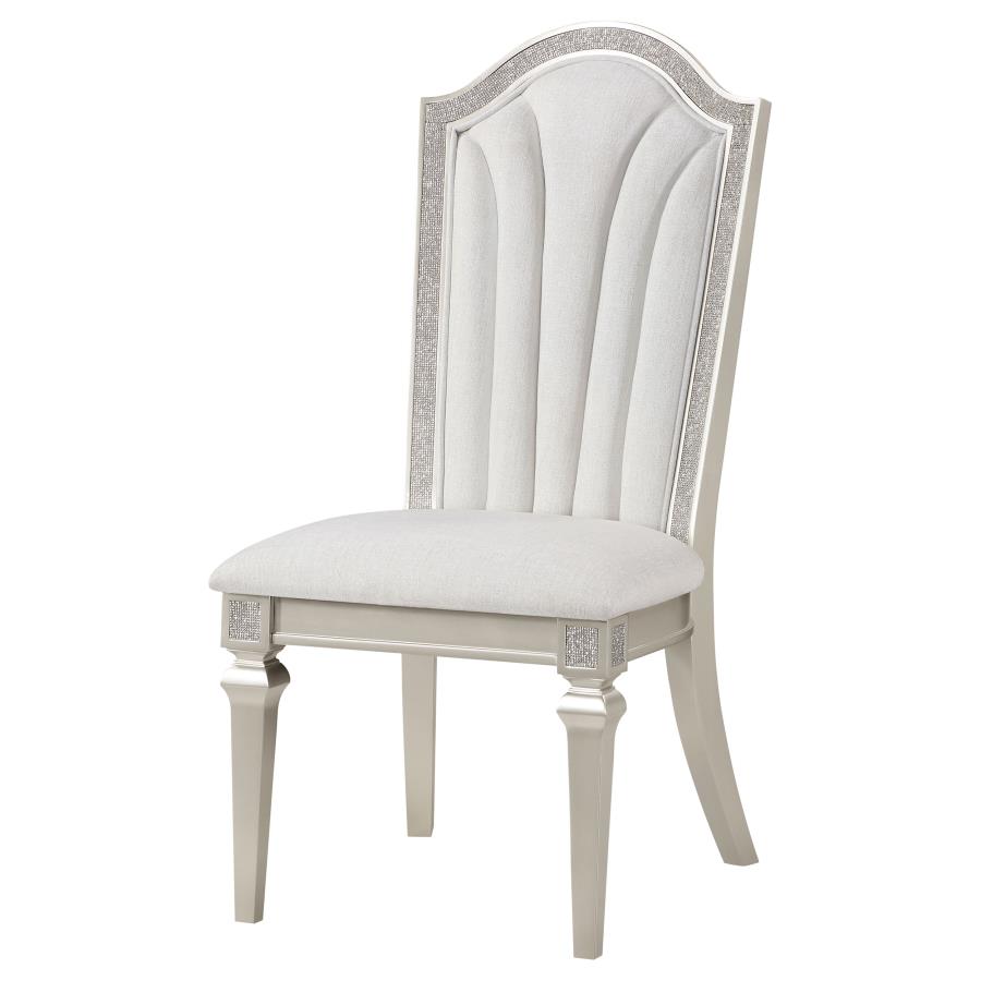 Evangeline Ivory Side Chair - furniture place usa