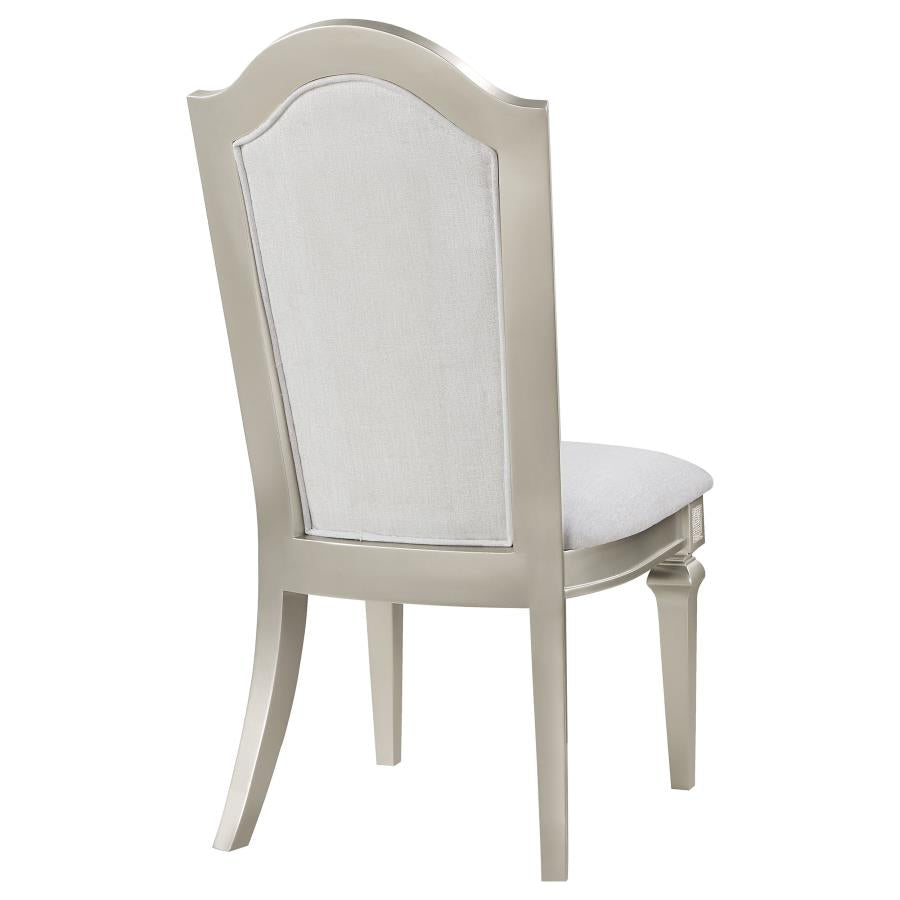 Evangeline Ivory Side Chair - furniture place usa