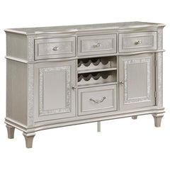 Evangeline Silver Sideboard - furniture place usa