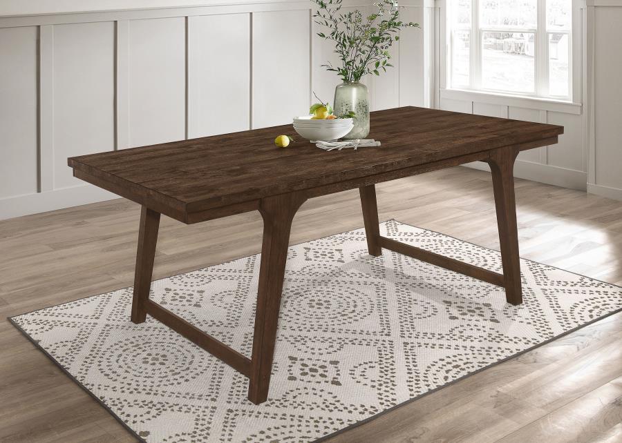 Reynolds Brown Dining Table - furniture place usa