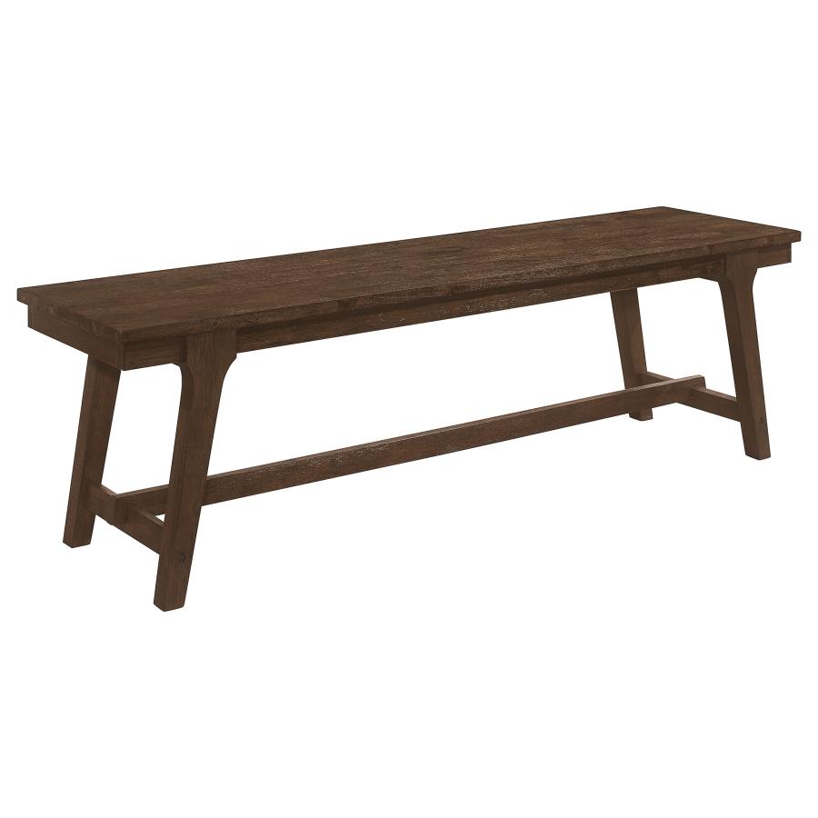 Reynolds Brown Bench - furniture place usa