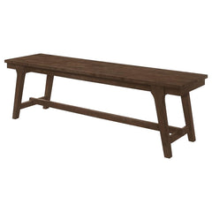 Reynolds Brown Bench - furniture place usa