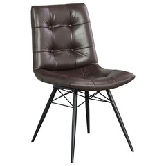 Aiken Brown Side Chair - furniture place usa