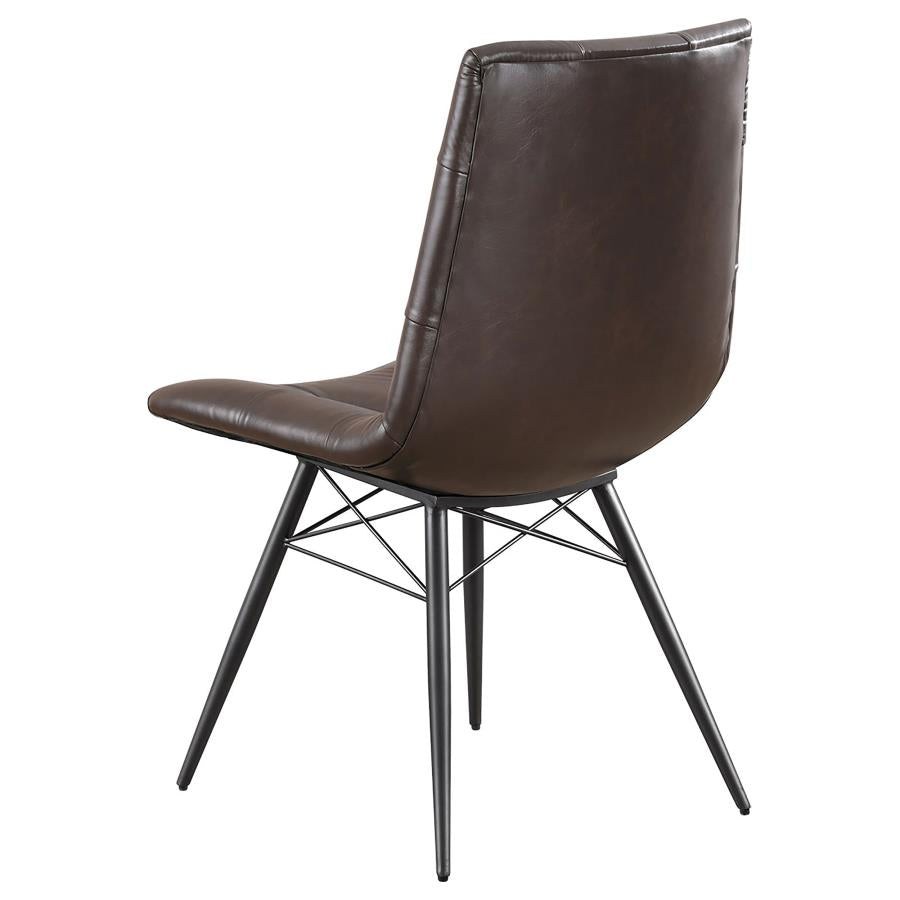 Aiken Brown Side Chair - furniture place usa