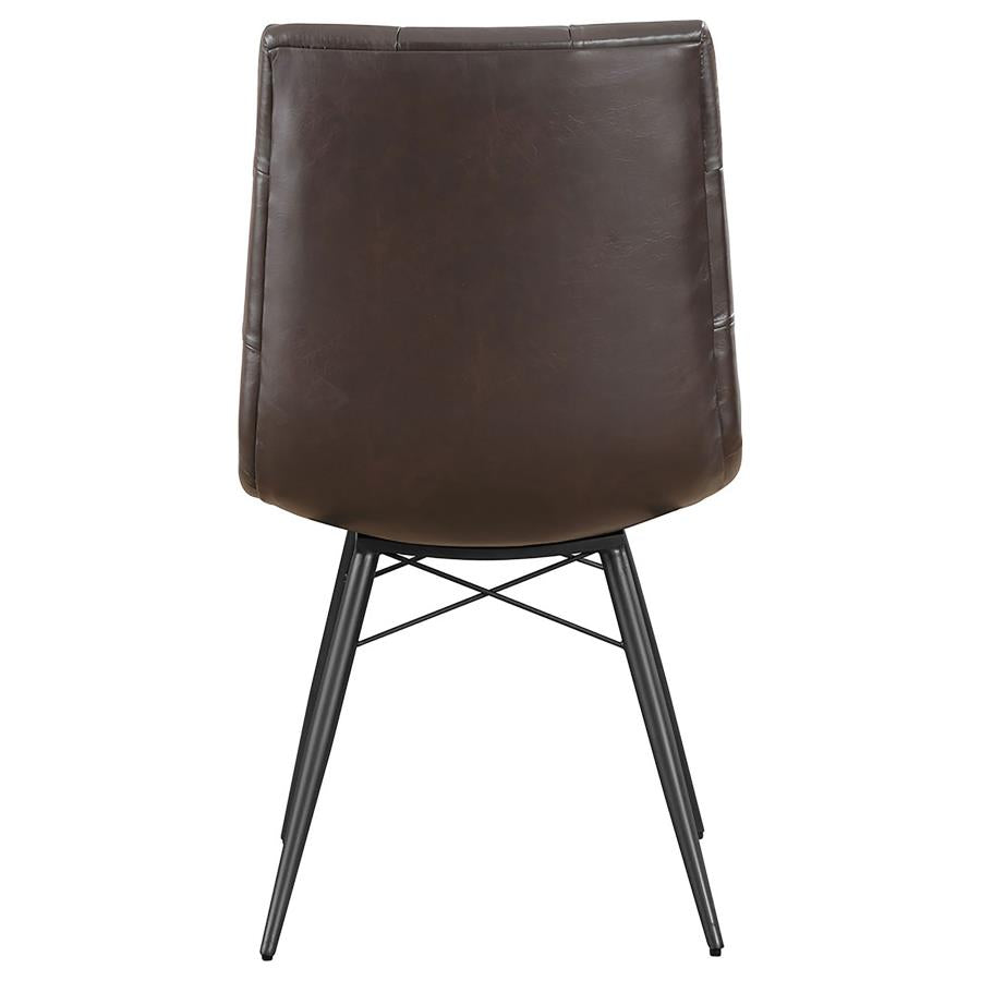 Aiken Brown Side Chair - furniture place usa