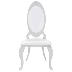 Anchorage White Side Chair - furniture place usa