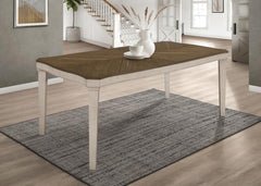 Ronnie Brown Dining Table - furniture place usa