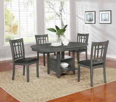 Lavon Grey 5 Pc Dining Set - furniture place usa