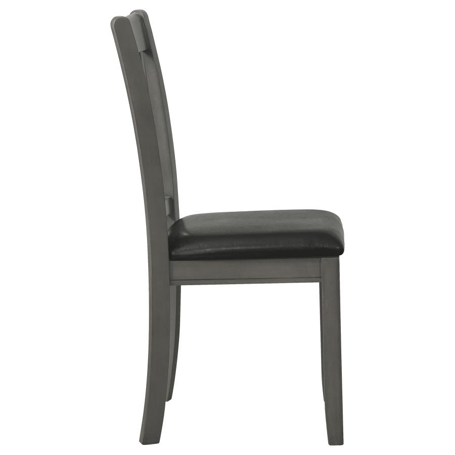 Lavon Grey Side Chair - furniture place usa