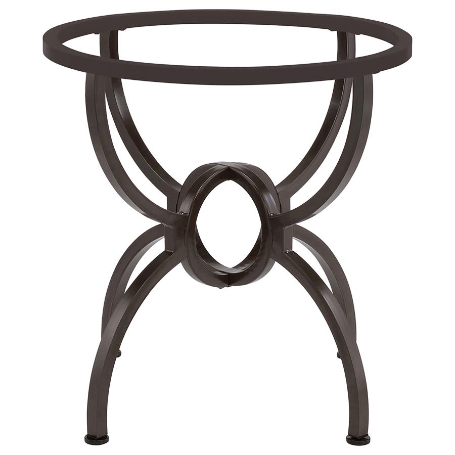 Aviano Black Dining Table Base - furniture place usa