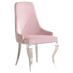 Antoine Pink Side Chair - furniture place usa