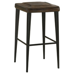 Alvaro Brown Bar Stool - furniture place usa