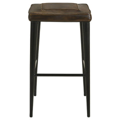 Alvaro Brown Bar Stool - furniture place usa