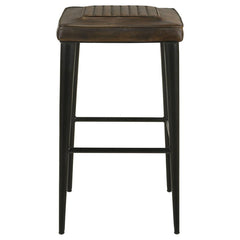 Alvaro Brown Bar Stool - furniture place usa