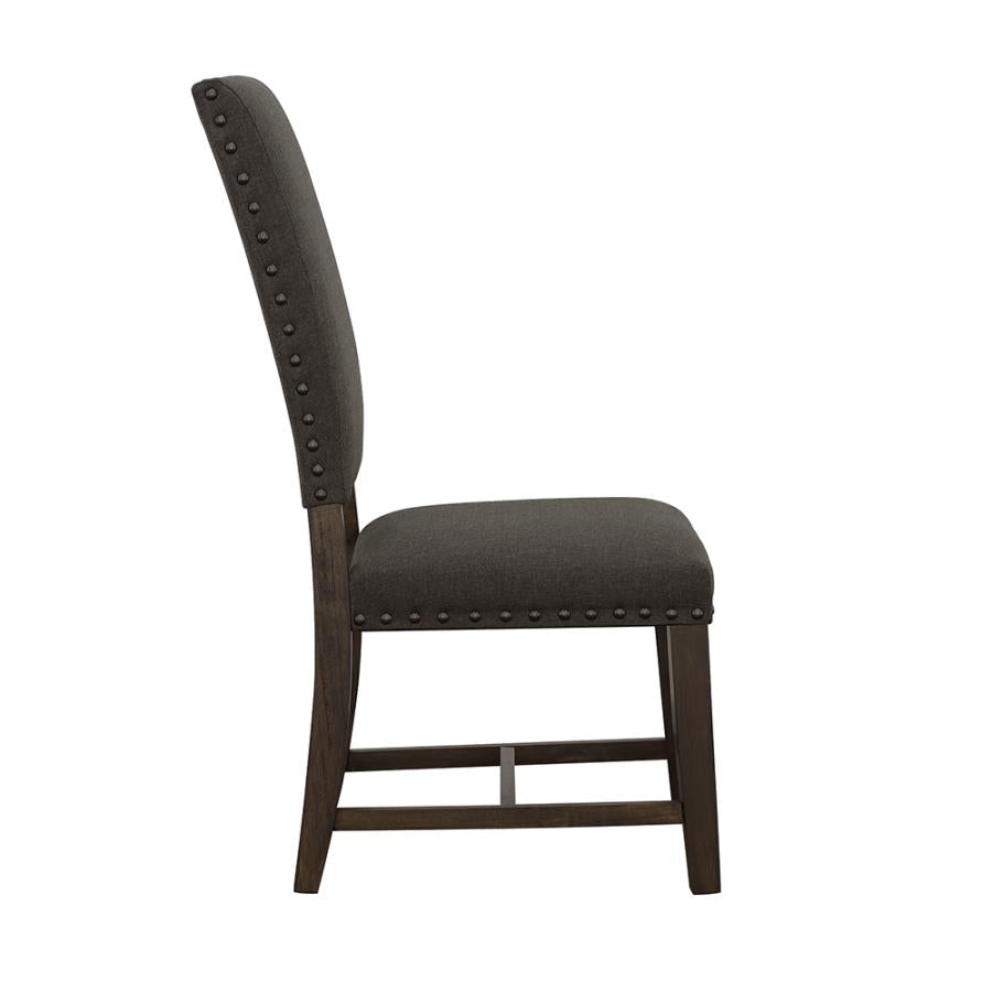 Twain Grey Side Chair - furniture place usa