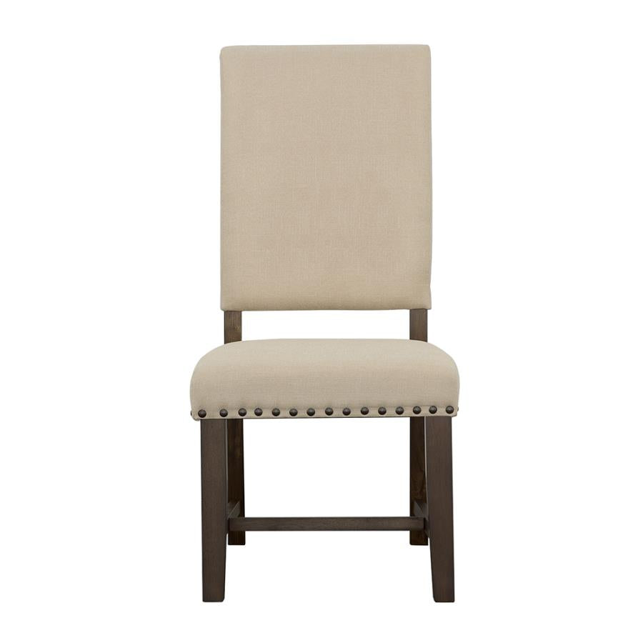 Twain Beige Side Chair - furniture place usa