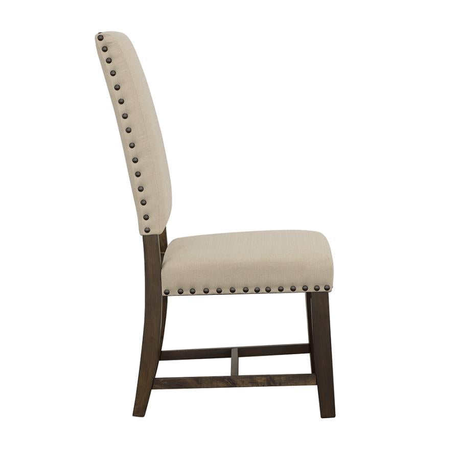 Twain Beige Side Chair - furniture place usa