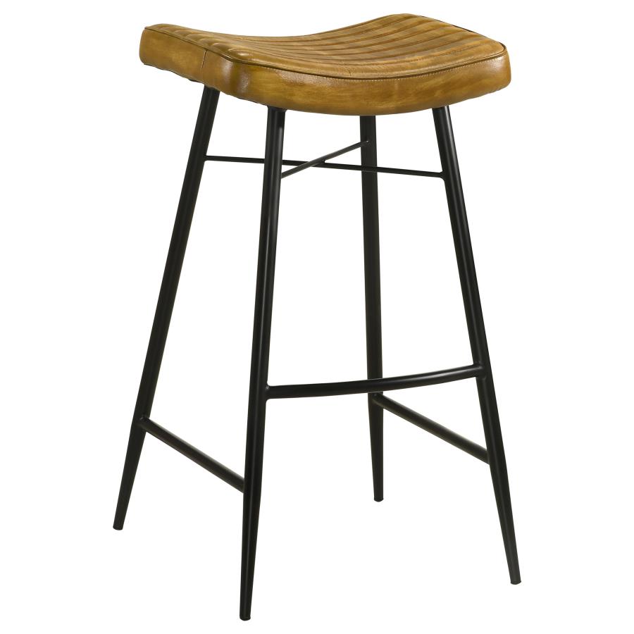 Bayu Brown Bar Stool - furniture place usa