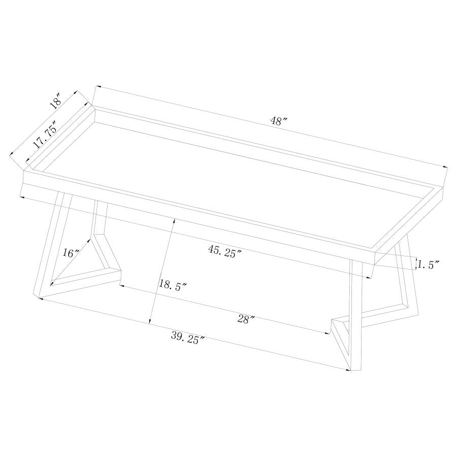 Beaufort Grey 6 Pc Dining Set - furniture place usa