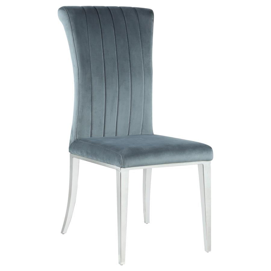 Beaufort Grey Side Chair - furniture place usa