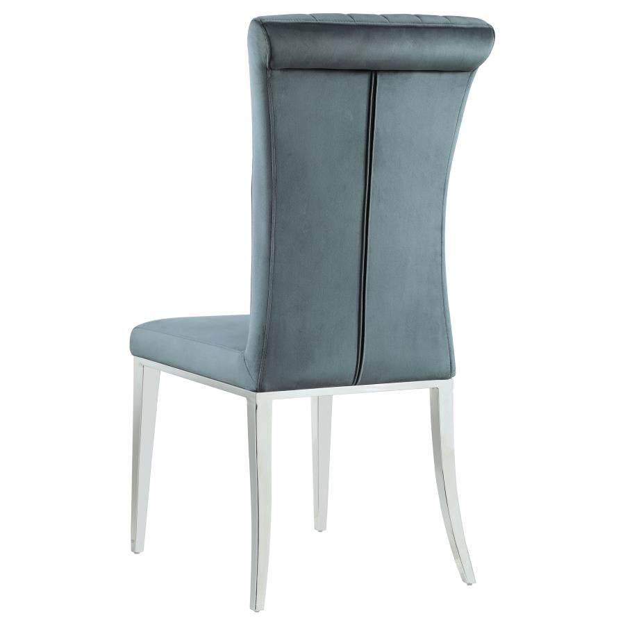 Beaufort Grey Side Chair - furniture place usa