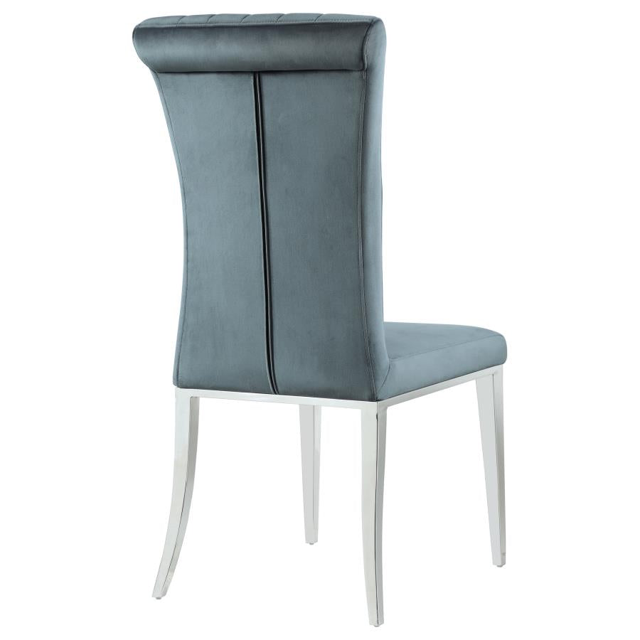 Beaufort Grey Side Chair - furniture place usa