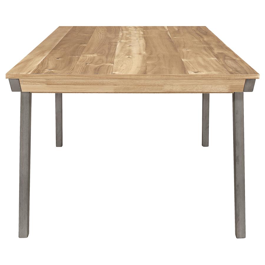 Nogales Brown Dining Table - furniture place usa