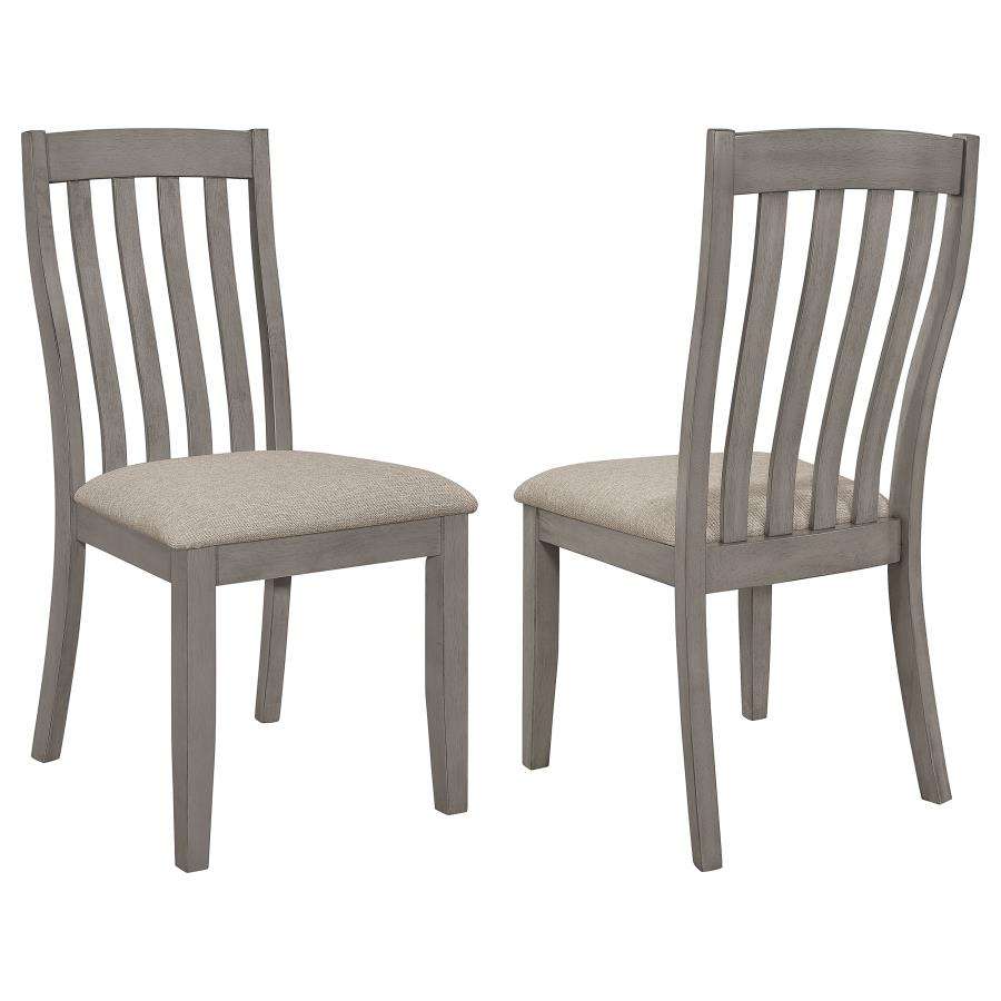 Nogales Grey Side Chair - furniture place usa