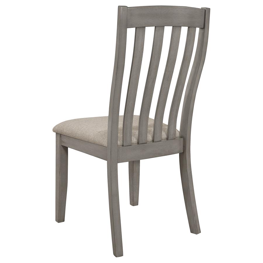 Nogales Grey Side Chair - furniture place usa